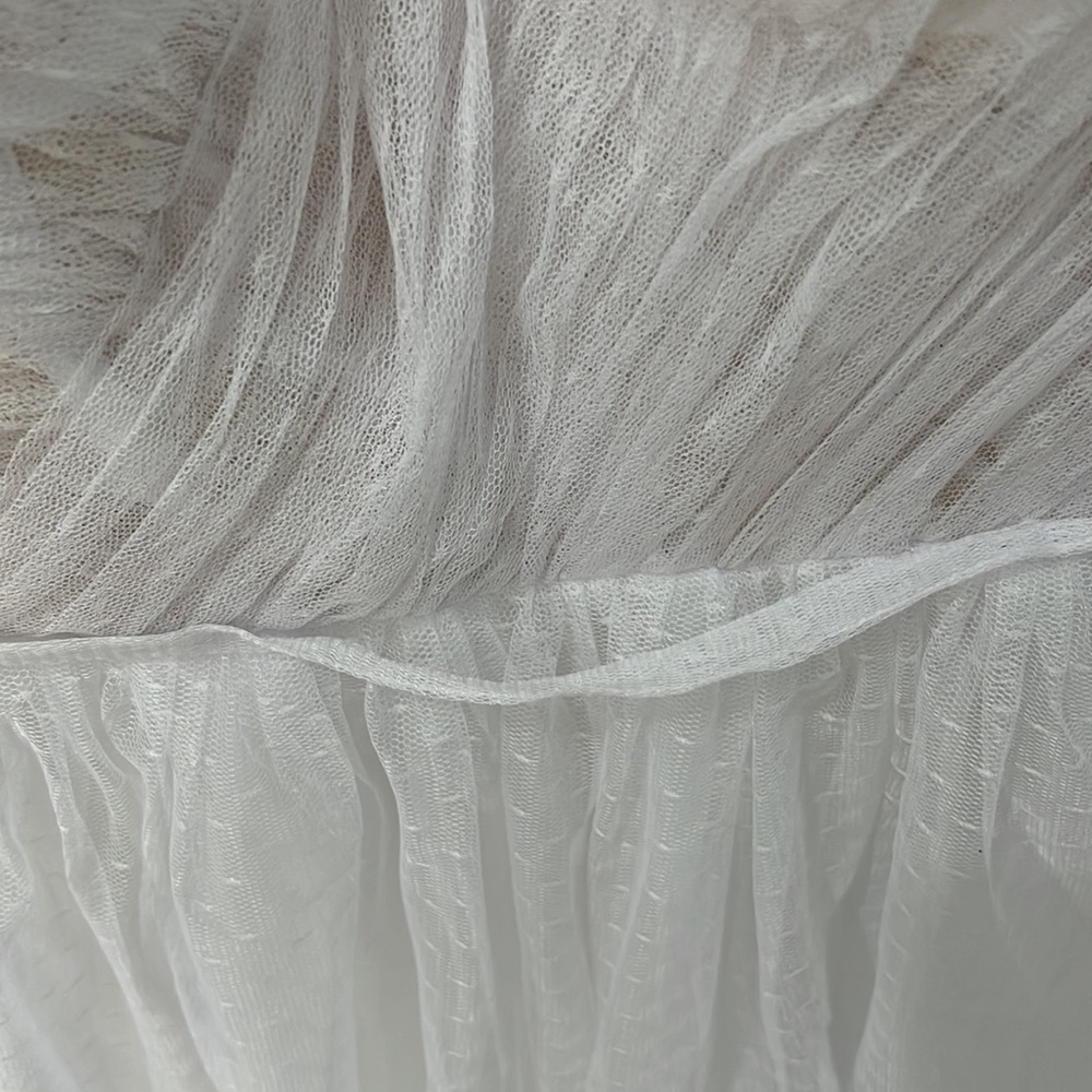NEW White Sweetheart Lace Up Dress - Picture 10 of 17